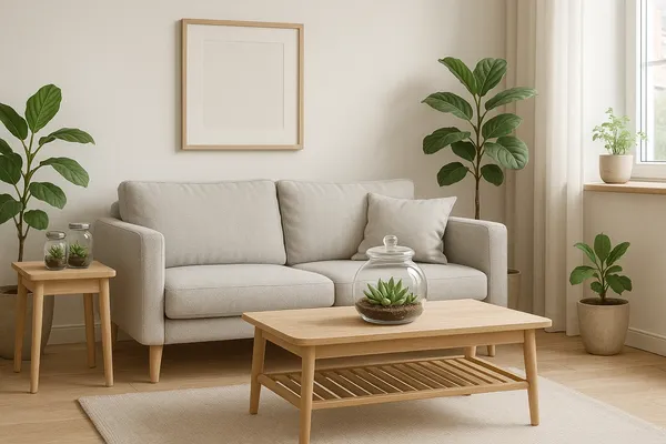Como integrar terrários fechados de suculentas em decoração escandinava