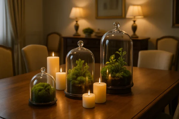 Guia para combinar terrários fechados com velas decorativas