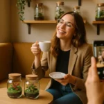 Terrários para cafeterias e bistrôs: mesas Instagramáveis